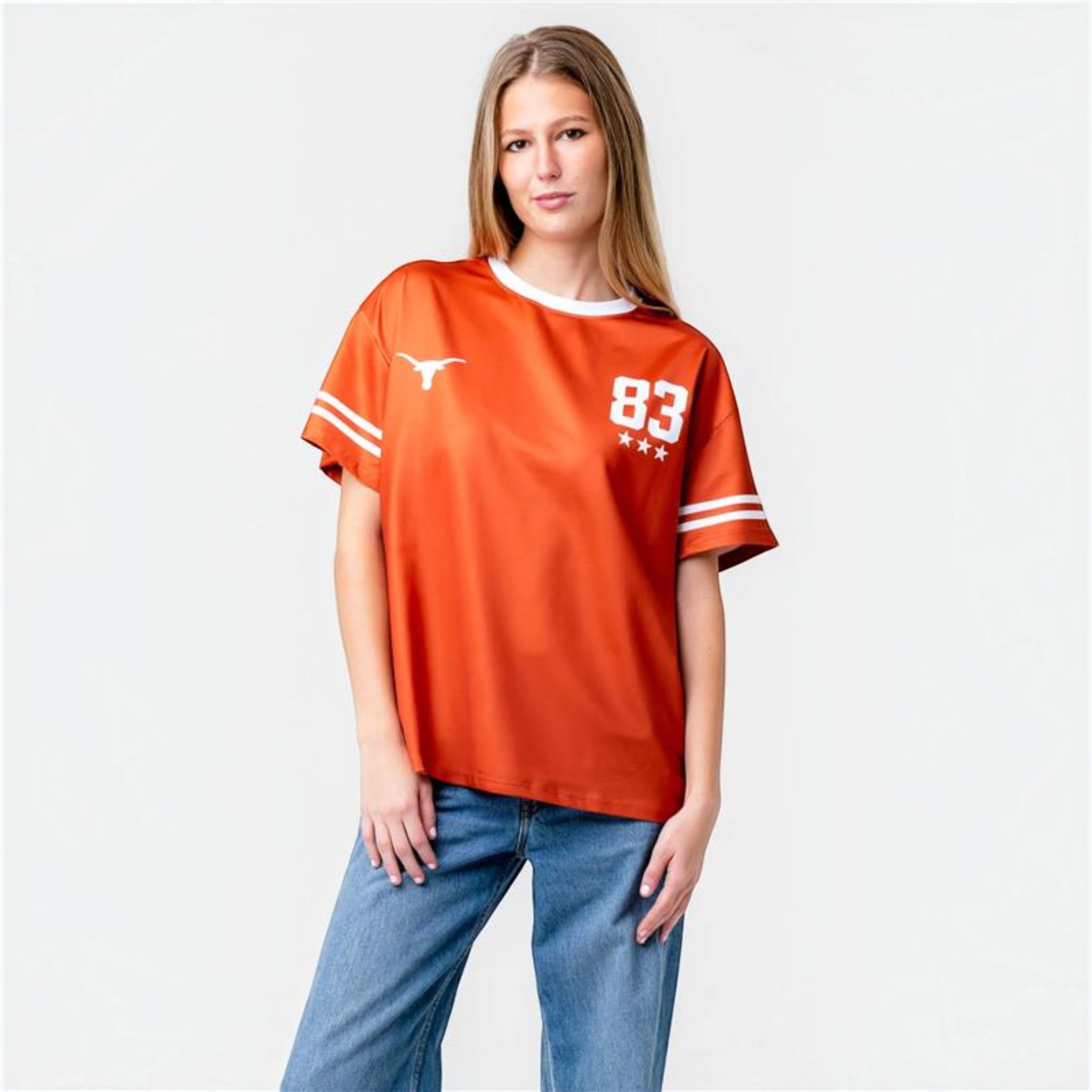 Texas Longhorns Women's Sideline Soccer Jersey