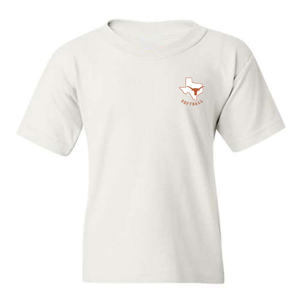 Youth Texas Longhorns NCAA Softball Team Collage T-Shirt