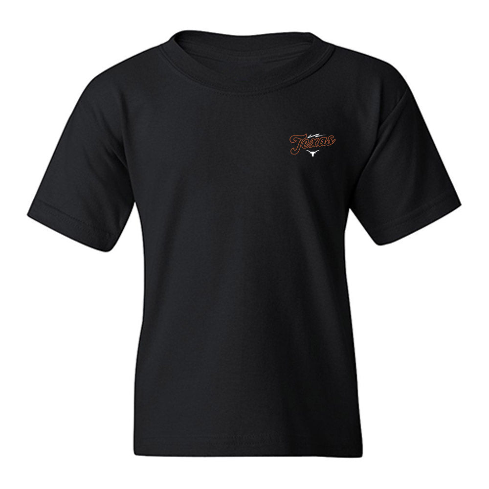 Youth Texas Longhorns NCAA Baseball Team Collage T-Shirt