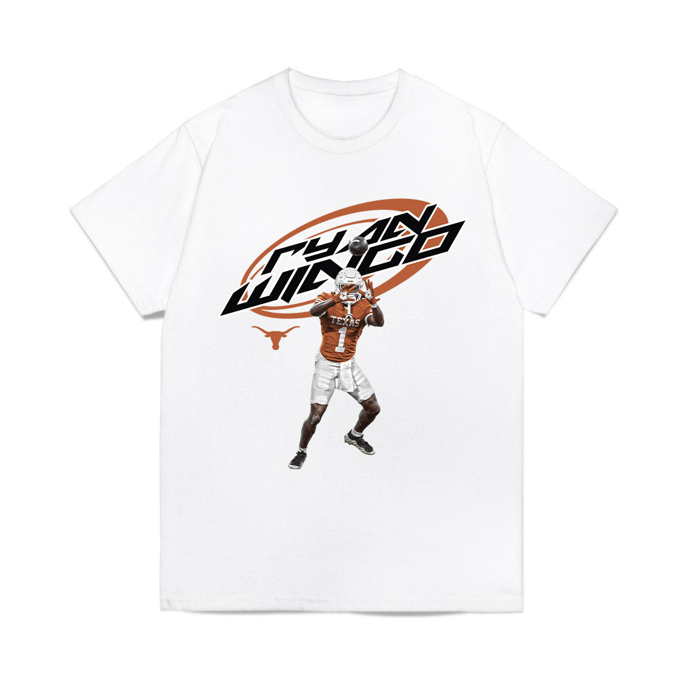 Texas Longhorns NCAA Football Ryan Wingo Collage Comfort Colors T-Shirt