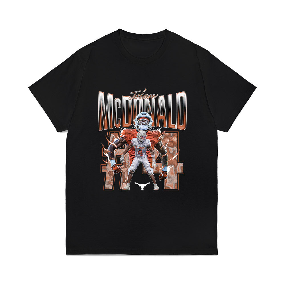 Texas Longhorns NCAA Football Jelani Mcdonald Collage Comfort Colors T-Shirt