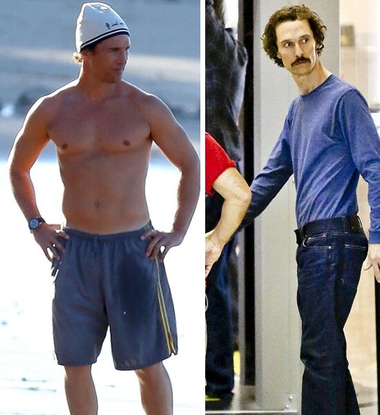 Dallas Buyers Club Matthew Mcconaughey Before And After