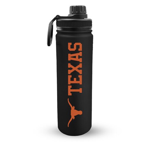 Texas Longhorns 16oz. Stainless Steel Water Bottle