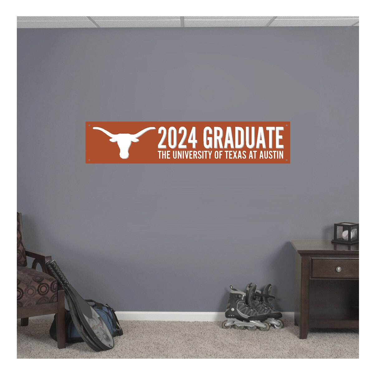 University of Texas 2024 Grad Hand Banner University Coop
