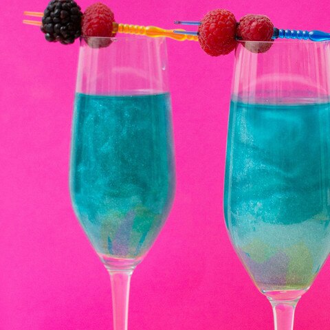 Edible Drink Glitter (12 Colors) - TEAL