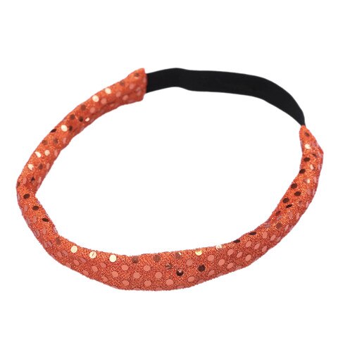 Burnt Orange Glitter Headband | University Co-op