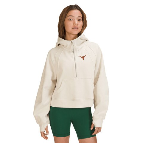 lululemon Texas Longhorns Scuba Oversized Half-Zip Hoodie