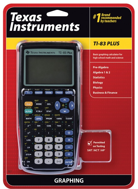 TI-83 Plus Graphing Calculator